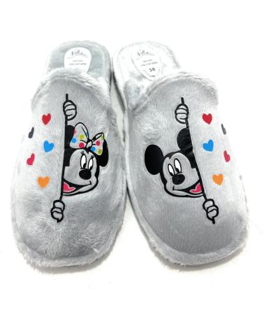 ALCALDE ZAPATILLAS CASA MUJER CORAZONES PISO PA GRIS