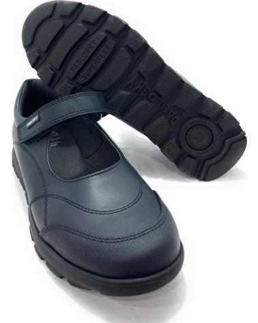 PABLOSKY COLEGIAL MERCEDITA VELCRO-PUNTE AZUL
