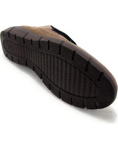 TUPIE KOMFORTSCHUHE MIT ANATOMISCHEM KLETTVERSCHLUSS BRAUN MARRóN