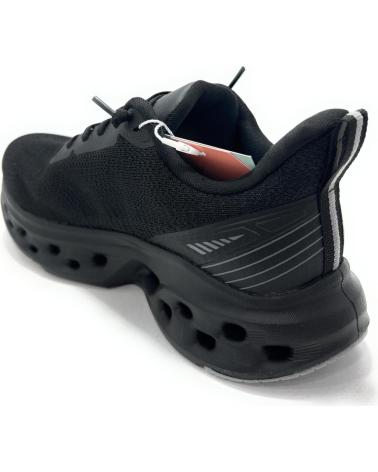 MYSOFT ELASTISCHE SCHLUPF-SNEAKER SCHWARZ NEGRO