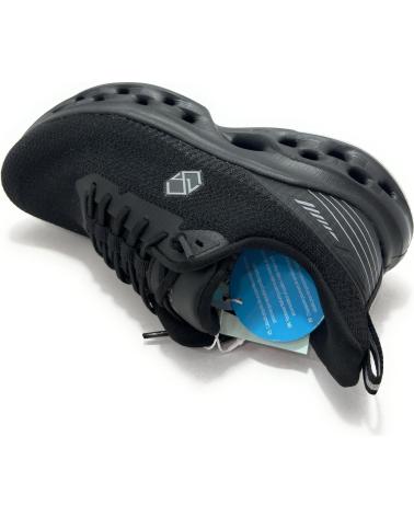 MYSOFT ELASTISCHE SCHLUPF-SNEAKER SCHWARZ NEGRO