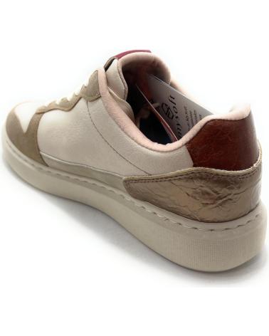 SNEAKERS CASUAL MYSOFT CON LACCI BEIGE BEIGE