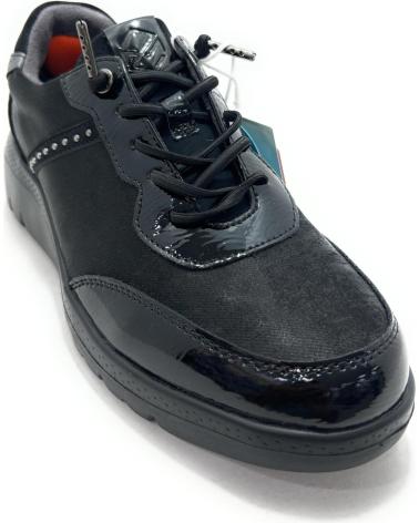 MYSOFT SCHNÜR-SNEAKER SCHWARZ NEGRO