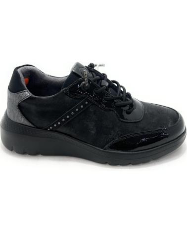 MYSOFT SCHNÜR-SNEAKER SCHWARZ NEGRO