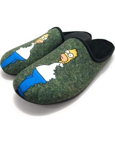ALCALDE ZAPATILLAS CASA CABALLERO HOMER DIVERTID VERDE