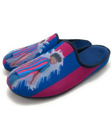 ALCALDE PANTOFOLE FC BARCELONA LAMINE YAMAL BLU AZUL