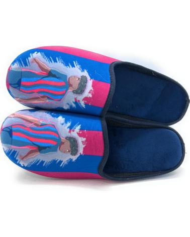 ALCALDE PANTOFOLE FC BARCELONA LAMINE YAMAL BLU AZUL