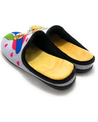 HAUSSCHUHE ALCALDE DIE SIMPSONS HOMER UND MARGE 'PORQUE YO TE QUIERO' GRAU GRIS