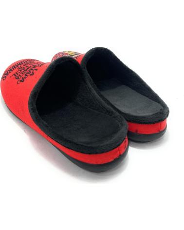 ZAPATILLAS DE CASA ALCALDE 'SER LA MÁS GUAPA' ROJO ROJO