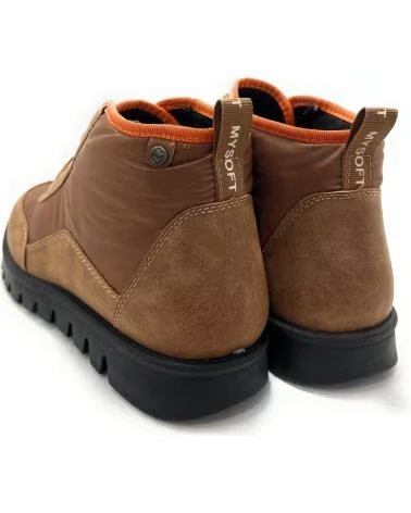 BOTTES IMPERMÉABLES CHIC VISION MYSO À LACETS NEGRO