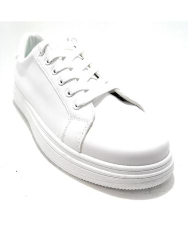 SNEAKERS CHIC VISION CLASSIC BIANCHE CON LACCI BLANCO