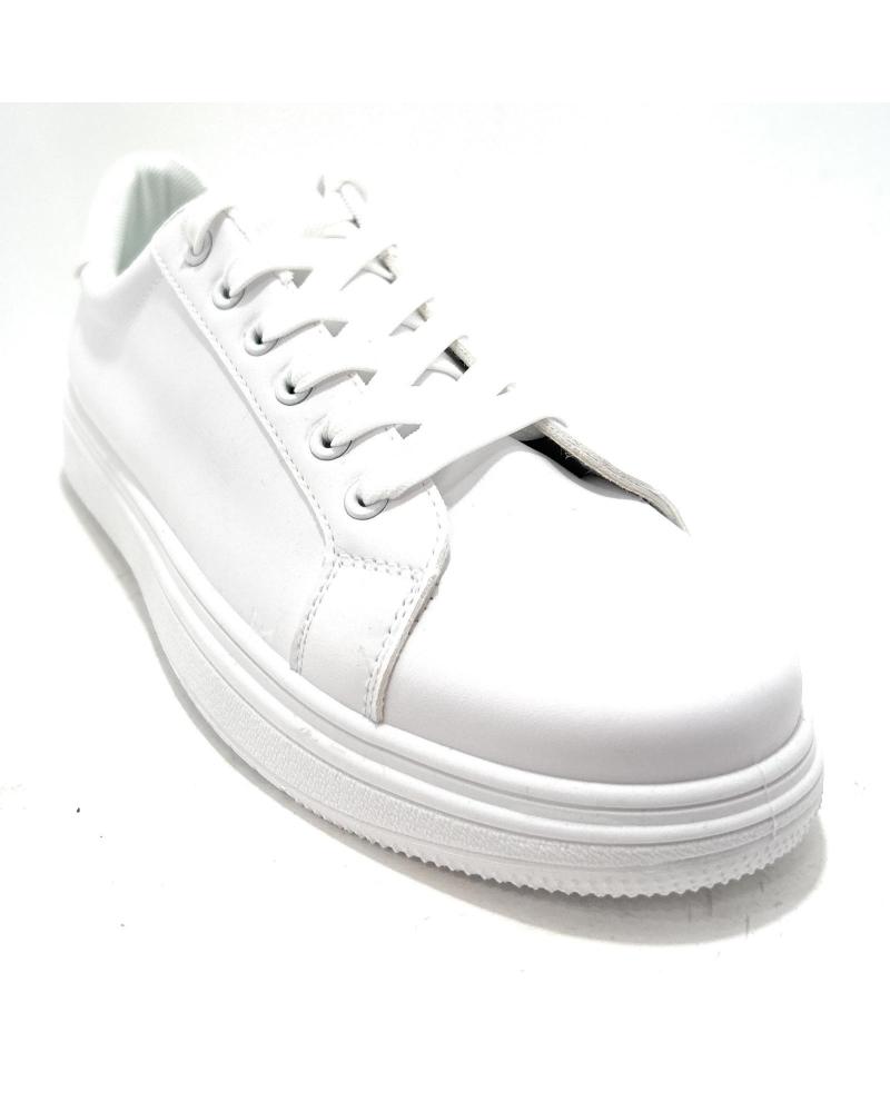 SNEAKERS CHIC VISION CLASSIC BIANCHE CON LACCI BLANCO