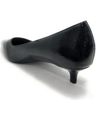 XTI ZAPATOS SALON MUJER TACON BAJO CHARO NEGRO