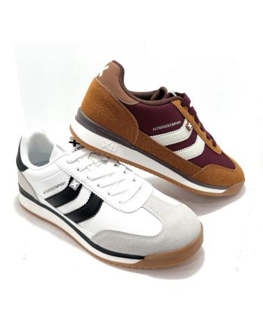 XTI CLASSIC SCHNÜRSCHUHE BRAUN MARRóN
