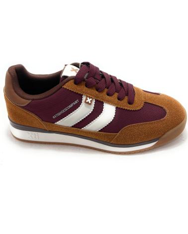 XTI CLASSIC SCHNÜRSCHUHE BRAUN MARRóN