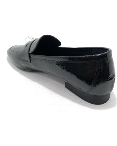 XTI MOCASIN MUJER CHAROL PUNTA CONFORT NEGRO