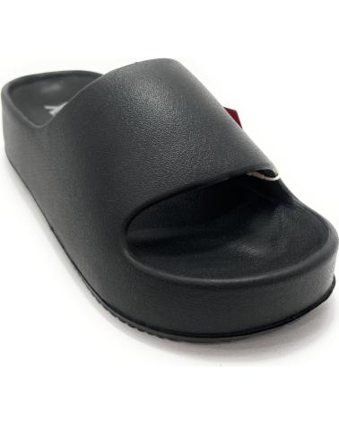 CHANCLAS DE PLAYA XTI DOBLE PISO NEGRAS NEGRO