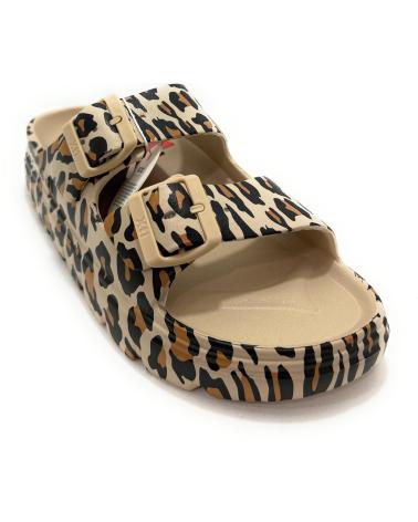 XTI SANDALIAS CHANCLAS MUJER 2 HEBILLAS VARIOS COLORES