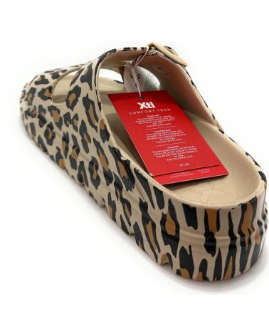 XTI SANDALIAS CHANCLAS MUJER 2 HEBILLAS VARIOS COLORES