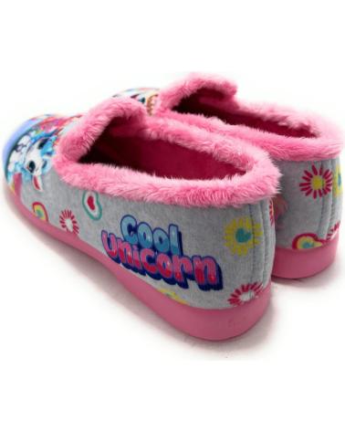 ALCALDE ZAPATILLAS CASA NINA CERRADAS UNICORNIO GRIS