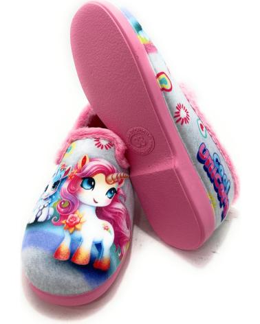 ALCALDE ZAPATILLAS CASA NINA CERRADAS UNICORNIO GRIS