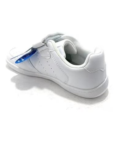 CHAUSSURES SCOLAIRES DEMAX BAREFOOT BLANCHES À SCRATCH BLANCO