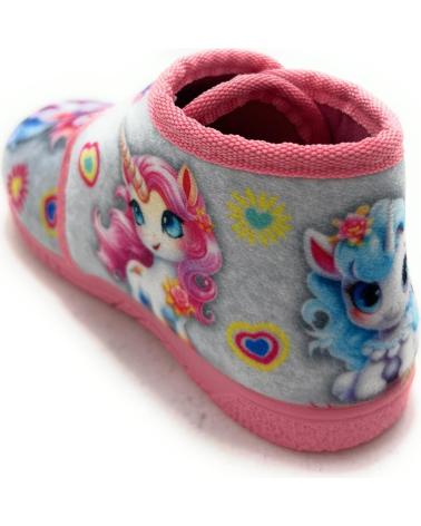 ALCALDE HAUSSTIEFEL EINHORN MIT KLETTVERSCHLUSS GRAU GRIS