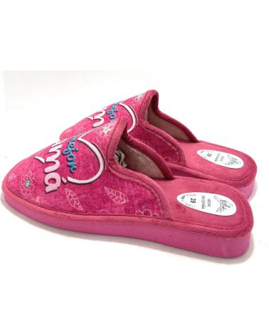 ALCALDE HAUSSCHUHE MODELL MAMA LILA MIT RUTSCHFESTER SOHLE FÜR PARKETT MORADO