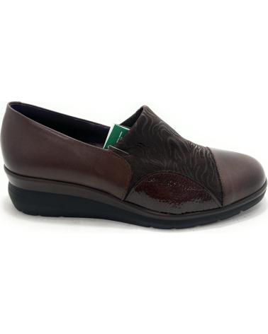 PITILLOS ZAPATOS DE CUÑA CONFORT ELÁSTICO MARRÓN MARRóN