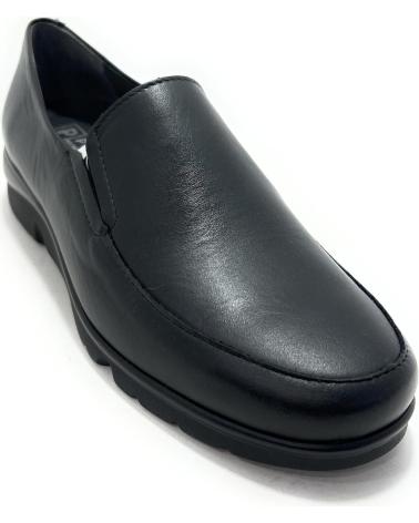 MOCASINES PITILLOS CÓMODOS DE PIEL - NEGRO NEGRO
