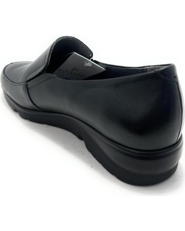 MOCASINES PITILLOS CÓMODOS DE PIEL - NEGRO NEGRO