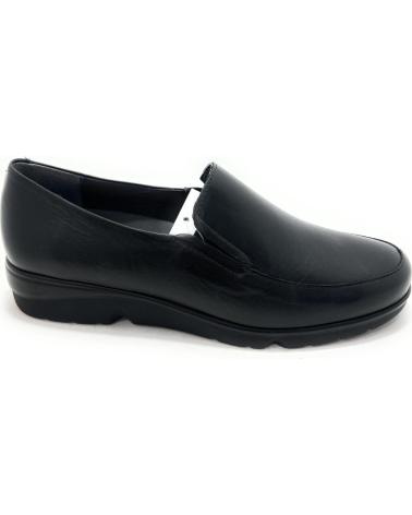 MOCASINES PITILLOS CÓMODOS DE PIEL - NEGRO NEGRO