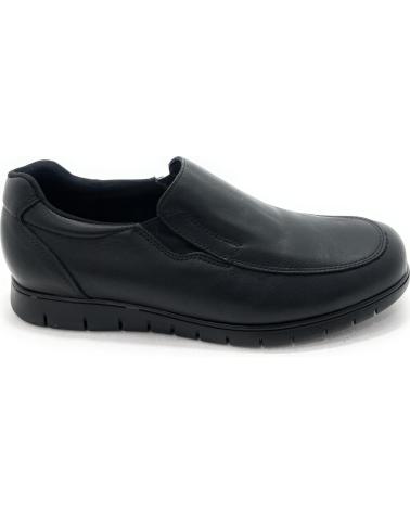 BUONAROTTI MOCASIN PIEL COMODO ELASTICO NEGRO
