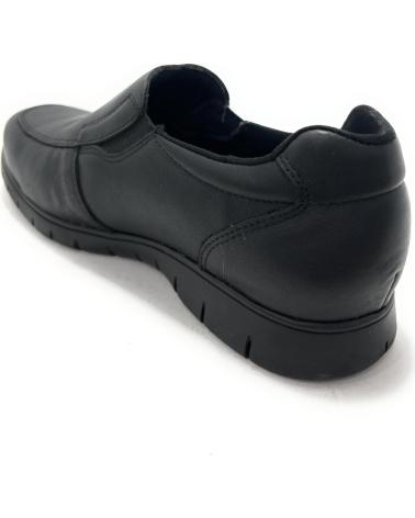 BUONAROTTI MOCASIN PIEL COMODO ELASTICO NEGRO