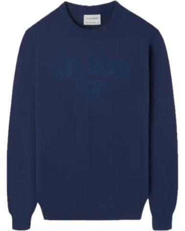 SILBON ROUND NECK KNIT JUMPER NAVY BLUE REF. 134250 AZUL