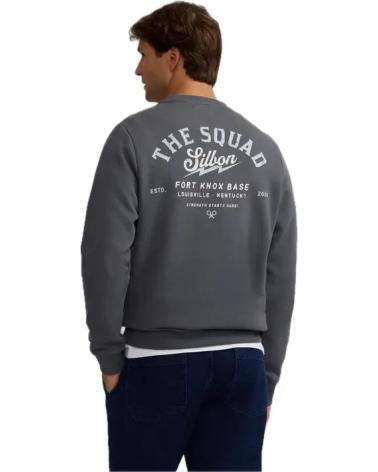 SILBON SUDADERA HOMBRE 133821 GRIS