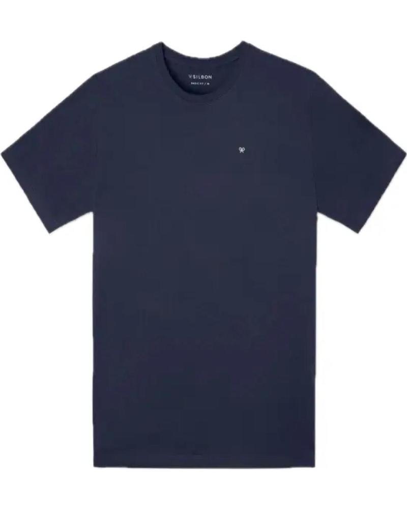 SILBON CAMISETA HOMBRE 133768 MARINO AZUL