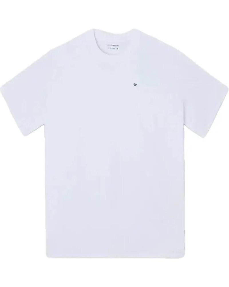SILBON CAMISETA HOMBRE 133767 BLANCO