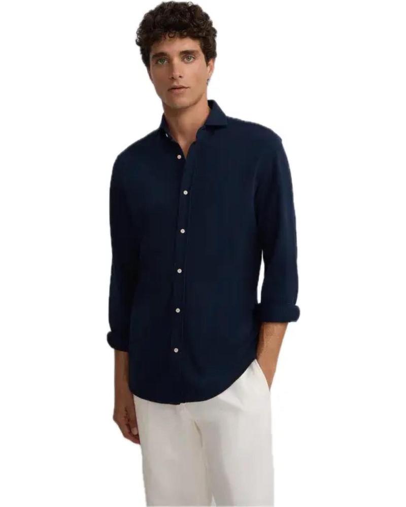 SILBON CAMISA HOMBRE 134162 MARINO AZUL