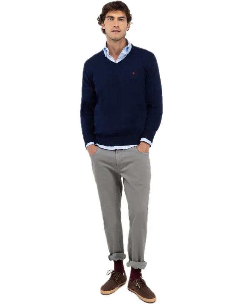 EL GANSO JERSEY HOMBRE 1090W250008 MARINO AZUL