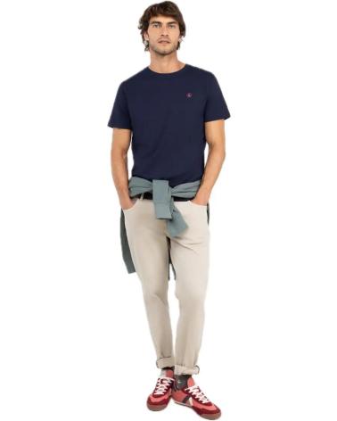 EL GANSO CAMISETA HOMBRE 1100W250040 MARINO AZUL