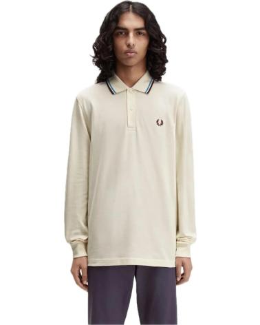 FRED PERRY POLO HOMBRE M3636 W50 CRUDO BEIGE