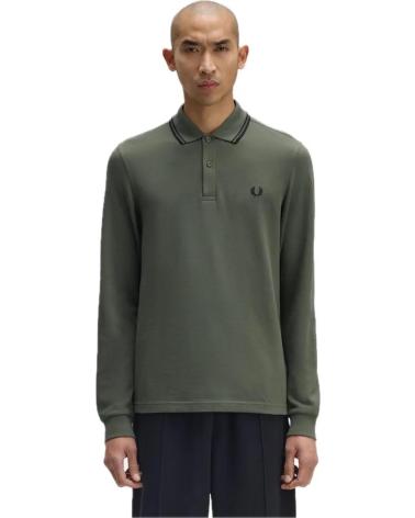 FRED PERRY POLO HOMBRE M3636 T50 BOSQUE VERDE