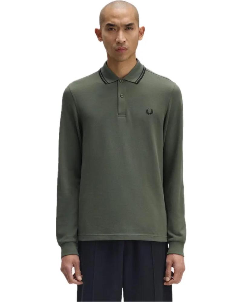 FRED PERRY POLO HOMBRE M3636 T50 BOSQUE VERDE