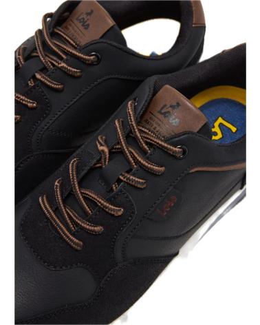 LOIS JEANS URBANE HERREN-SNEAKER 64497 SCHWARZ NEGRO