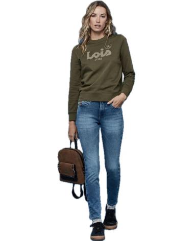 LOIS JEANS LOIS SUDADERA MUJER 464792902 577 KAKI MARRóN
