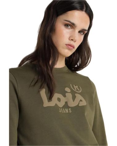 LOIS JEANS LOIS SUDADERA MUJER 464792902 577 KAKI MARRóN