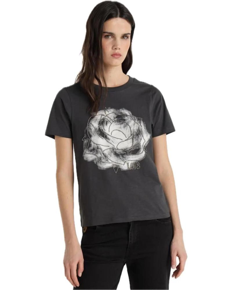 LOIS JEANS LOIS CAMISETA MUJER 423402864 598 GRIS