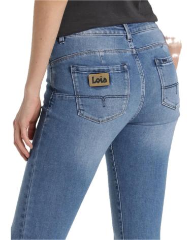 LOIS JEANS LOIS PANTALON MUJER 201112618 938 VAQUERO CLARO AZUL