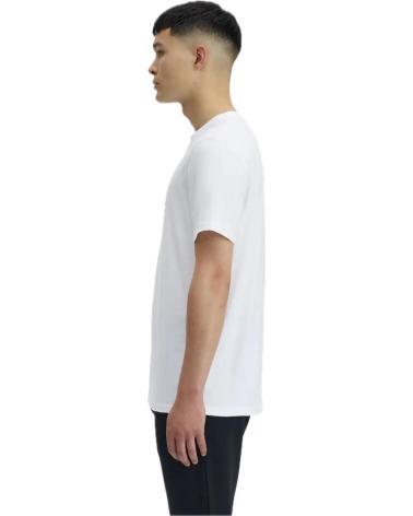 FRED PERRY EMBROIDERED TEE KURZARM-T-SHIRT WEISS BLANCO